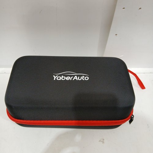 YaberAuto 6000A Jump Starter - PD65W Fast Charging 26800mAh  - Car Battery Booster Jump Starter (All Gas/12.0L Diesel)- for 12V Car Battery with 150W DC Output-800 Lumens Light-3.3" Display image 3