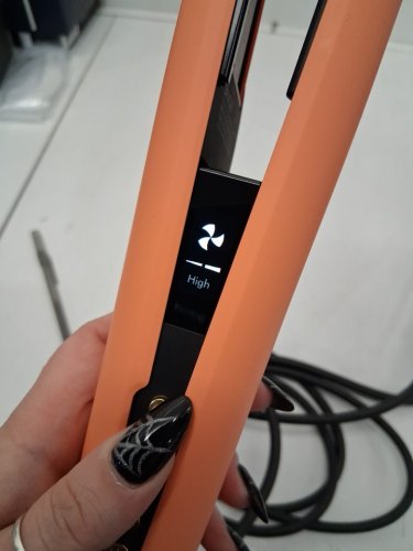 DYSON AIRSTRAIT WET TO DRY HAIR STRAIGHTENER - LIMITED EDITION APRICOT/ TOPAZ (MODEL: HT01) image 9