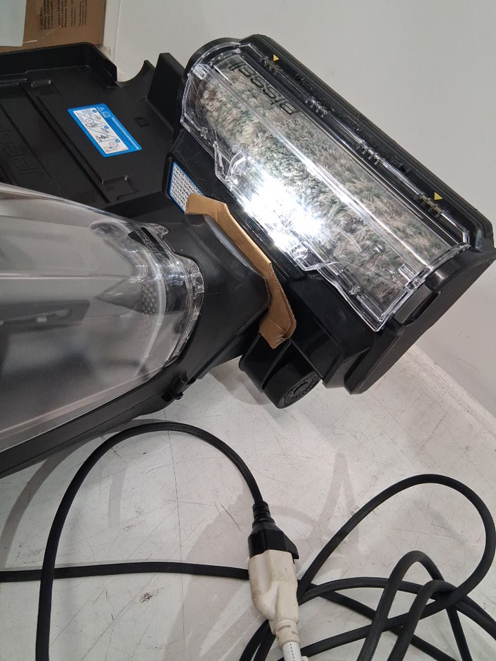 Bissell crosswave hydrosteam plus multi surface wet & dry vacuum - grey/gold (model: 3515b) image 7