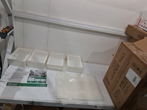 12PK OLLIE AeroBox CLEAR PLASTIC Drop Front Stackable Shoe Box Organizer - XL (MODEL: OLB-044) image 3