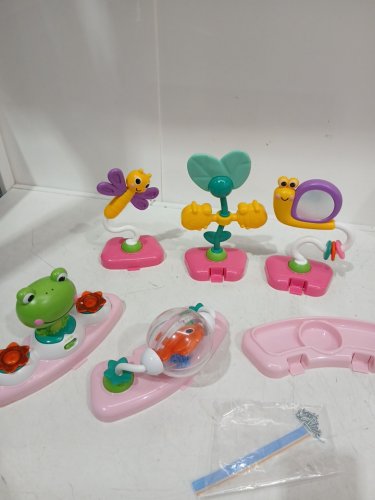 BRIGHT STARtS BOUNCE BOUNCE BABY 2-in-1 Activity Jumper & Table - pink (model: 12663) image 12