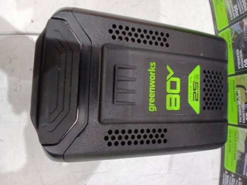 Greenworks 80V Brushless Cordless String Trimmer WITH 2.5Ah Battery & Charger - 16" - GREEN (MODEL:ST80L2510) image 9
