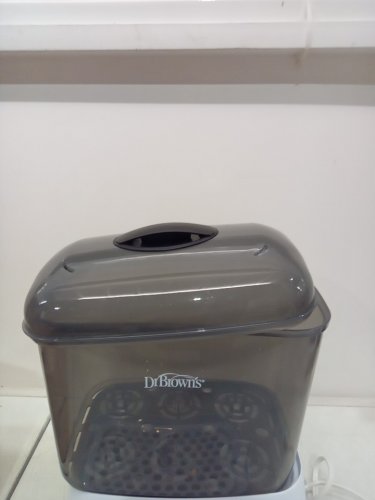 DR. BROWN'S CLEAN STEAM BABY BOTTLE & PACIFIER STERILIZER AND DRYER - WHITE (MODEL: ‎AC177-WEB) image 4