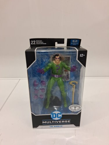12PC MCFARLANE TOYS DC MULTIVERSE: 7" THE RIDDLER 22 MOVING PARTS ACTION FIGURE (MODEL: 061923SR) image 2