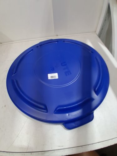 RUBBERMAID BRUTE TRASH CAN LID - fits 20gal - blue (Model: fg263100blue) image 2