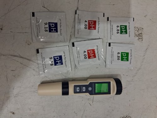 Multifunctional Meter Portable Digital Water Quality Tester, 7.2" - OFF WHITE image 3