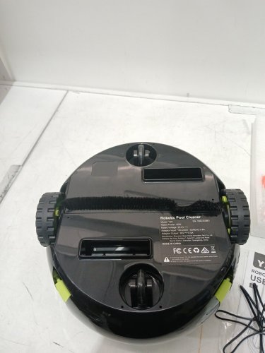 EZIOOV CORDLESS ROBOTIC AUTOMATIC POOL VACUUM CLEANER WITH A 90 MIN RUNTIME AND AUTO-PARKING - 50W 25.2V - BLACK/GREEN (MODEL: Y20) image 6