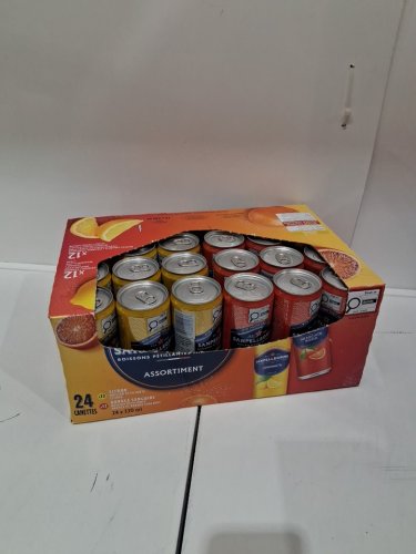 24PK  Sanpellegrino Naturali Italian Sparkling Drinks - 330ML - Lemon/Orange image 2