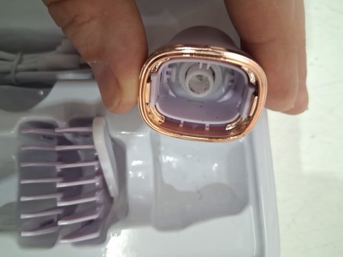 vogcrest 2-in-1 body face and bikini trimmer - purple (model: vg-107) image 4
