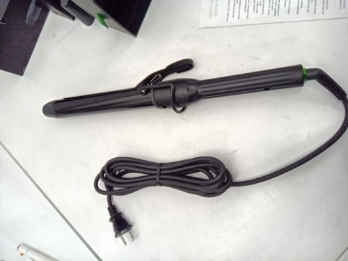 mint professonal clamp free curling wand extra long - 1.25" - black (model:  MVK22) image 3