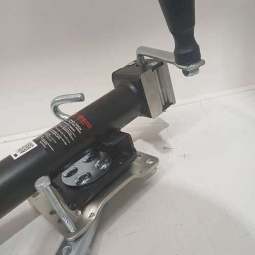 bolt on trailer tounge jack stand with handle - 2500lbs max - black (model: tjb-2002s-wk-z) image 6