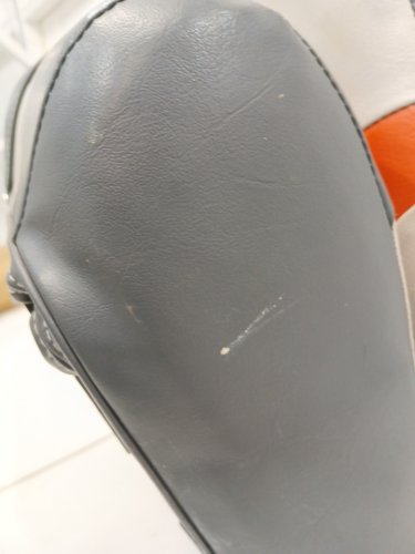 Tourney Special Boat Seat - 17.5" x 17" x 22" - Orange/Grey image 4