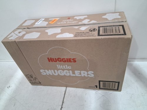 198PK HUGGIES LITTLE SNUGGLERS BABY DIAPERS - SIZE 1 (UP TO 14LB) - DISNEY WINNIE THE POOH (MODEL: 56308) image 2