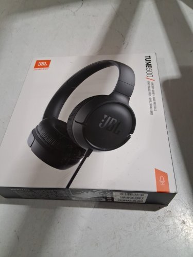JBL WIRED ON-EAR HEADPHONES - BLACK (MODEL: TUNE500) image 2