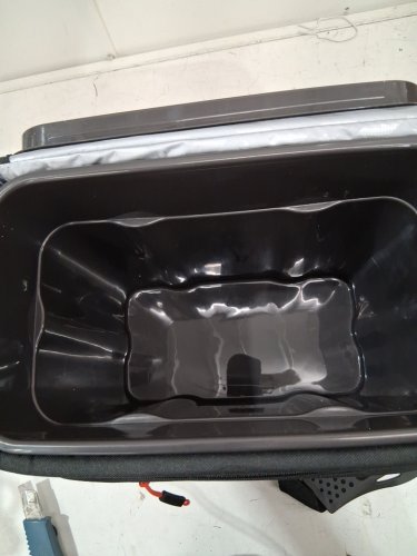 titan by arctic zone 16 can zipper-less soft cooler with hardbody -  shark grey - 16 can image 3