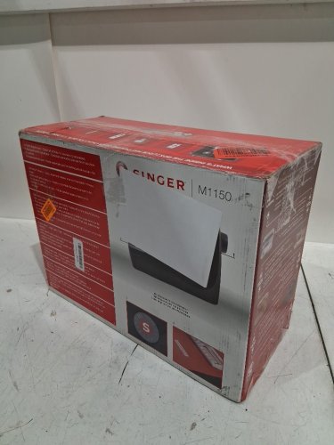 SINGER Lightweight & Portable Sewing Machine With 45 Stitch Applications - Black (model: m1150) image 2