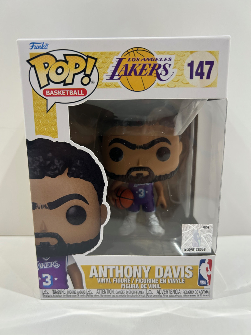 Funko pop! basketball: Los Angeles Lakers - Anthony davis vinyl figure (#147) image 2