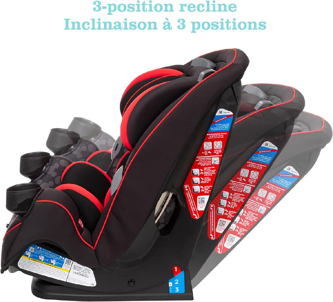 SAFTEY 1st GROW AND GO ALL-IN-1 CONVERTIBLE CAR SEAT - SIMPLY MICKEY - (MODEL: 22618CFERH) image 2