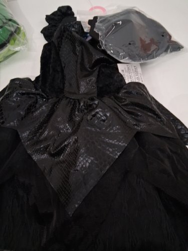 3PC DARK MAGIC DRAGON COSTUME SET - SMALL - BLACK (STYLE: 40943BK(S)) image 2