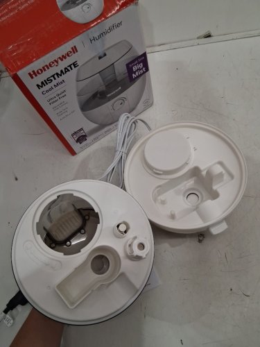 HONEYWELL MISTMATE ULTRASONIC COOL MIST HUMIDIFIER WITH MIST CONTROL - 0.5 GAL - WHITE (MODEL: HUL520WC) image 2