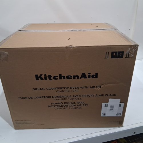 KITCHENAID 9-IN-1 DIGITAL COUNTERTOP CONVECTION AIR FRYER OVEN - 21L CAPACITY - MATTE BLACK (MODEL: KCO124BM) image 2