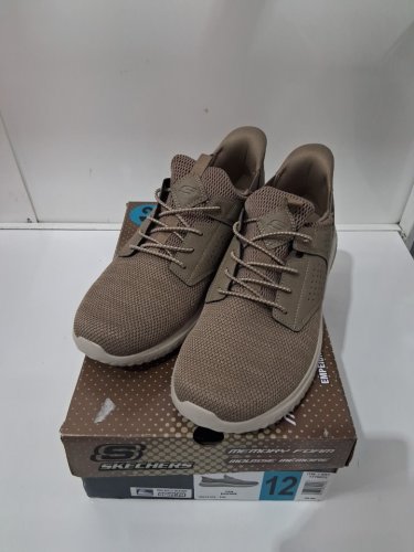 MEN'S Skechers Delson Shoe with memory foam - size 12 - TAN HAVANE (STYLE : 1776012) image 2