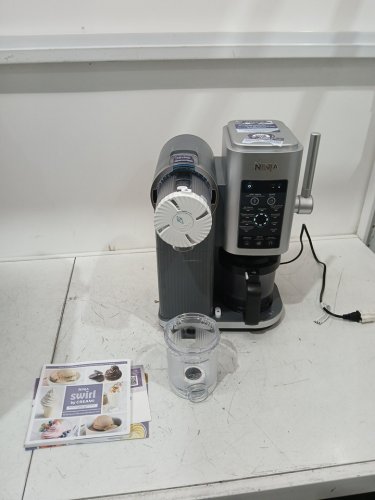 Ninja Creami Swirl 13-in-1 soft serve Ice Cream and Frozen Treat machine - black/grey/silver (model: NC701C) image 3