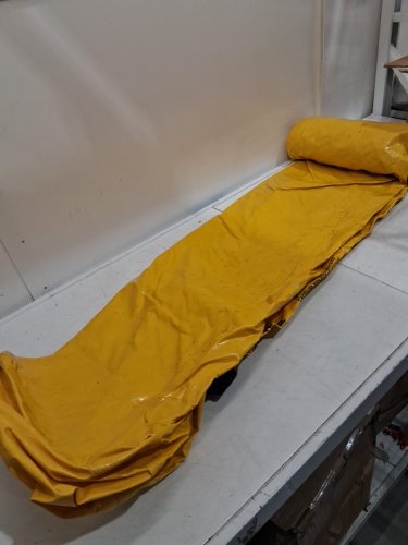 Reusable PVC Water Diversion Tubes, Flood Barriers for Home, Door, Garage - 12FT x 12" - Yellow - (Model- f12FT20in12in76frv0) image 8