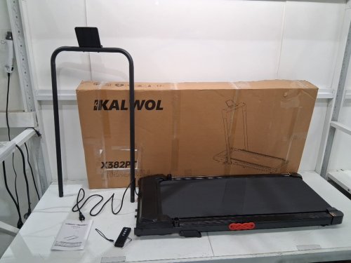 COMPACT UNDER DESK WALKING TREADMILL - 3.0HP - 0.6-7.6MPH - 350lb max - BLACK (MODEL: V300) image 2