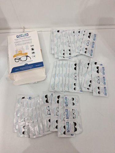 99PK OPTICO Professional cleaning wipes for optical & electronic surfaces - white (Model: 3631142) image 2