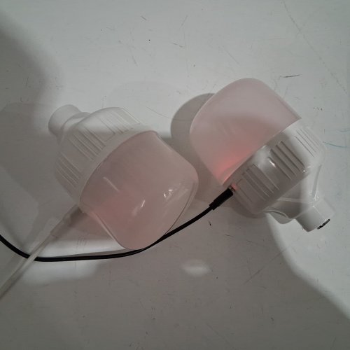 2PK PASSICA Rechargeable LED  rgb LIGHT Bulbs WITH REMOTE - 3000k-6000k - white (model U900-02) image 4