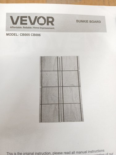 FOLDABLE CONNECTED BUNKIE Bed BOARD SLATS - FULL - Brown (MODEL: CB005) image 4