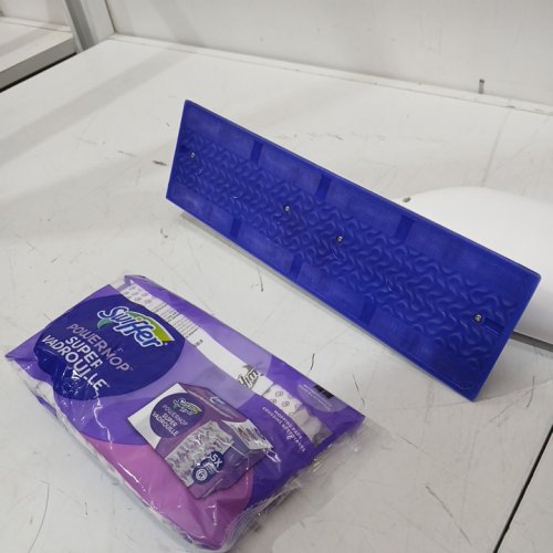 Swiffer PowerMop Super Multi-Surface Mop & mop pads - purple/white image 3