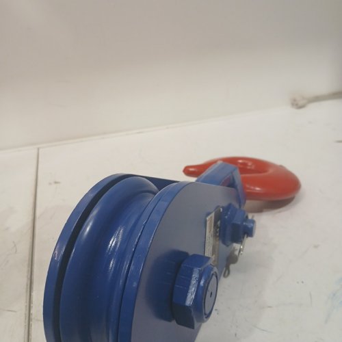 FITHOIST Snatch Block with Hook - 6" - 8 TON - BLUE/RED image 5