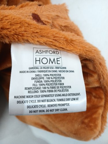 ashford home Halloween pumpkin Faux Fur Throw Blanket - 60" x 70" - Orange image 5