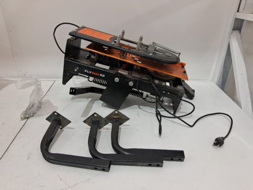 DO ALL OUTDOORS FLYWAY60 AUTO CLAY PIGEON TRAP WITH ANODIZED THROWING ARM ADJUSTABLE ANGLES AND REMOVABLE FOOT PEDAL - INCLUDES 60 CLAY TARGETS AND REMOTE CONTROL - BLACK (MODEL: FW60) image 3