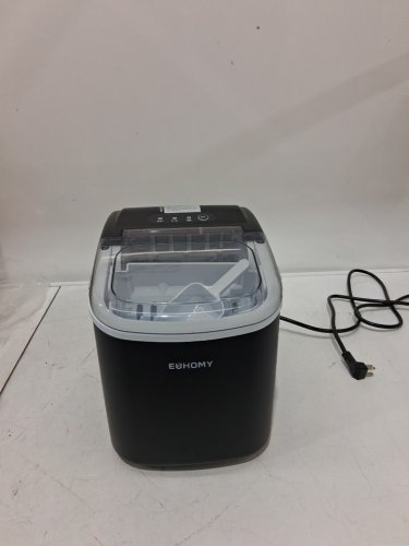EUHOMY Countertop Ice Maker Machine - MAKES 26LB/Day - BLACK (MODEL: im-06d/IM001-Bbl-CAEH) image 3