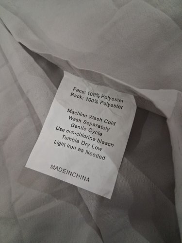 3PC Premium Ruched Textured Comforter Set - Queen XL - Light Grey image 6