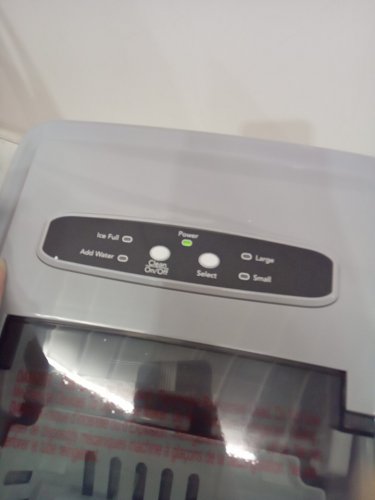 Frigidaire Stainless Steel Countertop Ice Maker with 26 lb/Day bullet ice - Silver (model: EFIC120-SS-SC) image 4