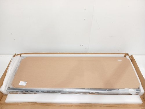 Reibii 5-Tier Adjustable Shelves Storage Rack - 35.55" x 11.9" x 72" - Brown/Silver (Model: RBMS5LW30C2) image 5