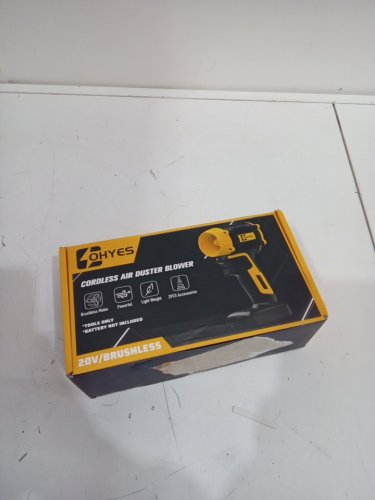 ohyes Air Duster Brushless High-Speed Motor - 380W  - yellow/black image 2