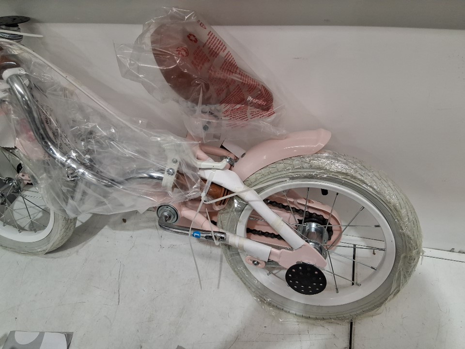COSTWAY KIDS BIKE WITH TRAINING WHEELS - 14" - pink (MODEL: TS10086pi-14) image 6