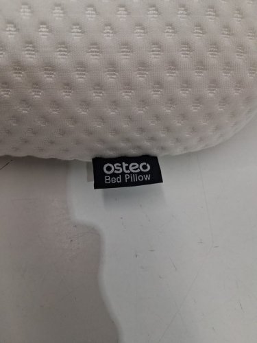 Osteo Cervical Pillow for Neck Pain Relief - Contour Support for Side/Back/Stomach Sleepers - QUEEN - WHITE image 4