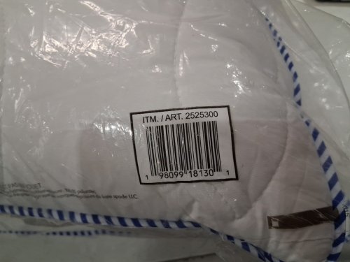 2PK KATE SPADE QUILTED COOLING PILLOW COOLING COMFORT BED PILLOWS - STANDARD/QUEEN (20" X 28") - WHITE (MODEL: 2525300) image 3