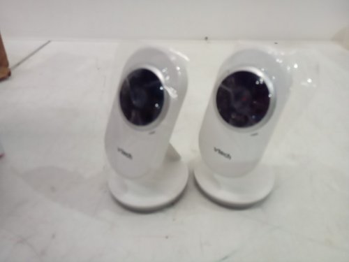 VTECH digital BABY MONITOR WITH 2 CAMERAS, AUTO NIGHT-VISION, 2-WAY AUDIO, TEMPERATURE - 2.8" LCD SCREEN - WHITE (MODEL: VM3252-2) image 5