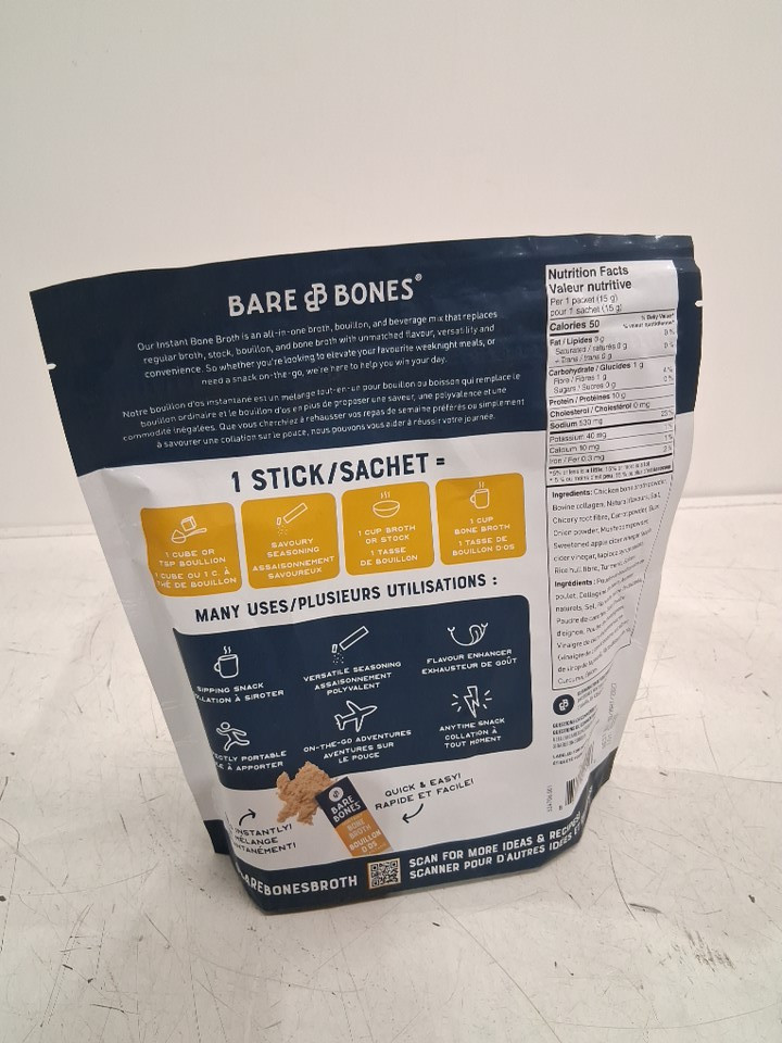 16PK Barebones Instant Bone Broth - 15G - CHICKEN FLAVOURED image 3