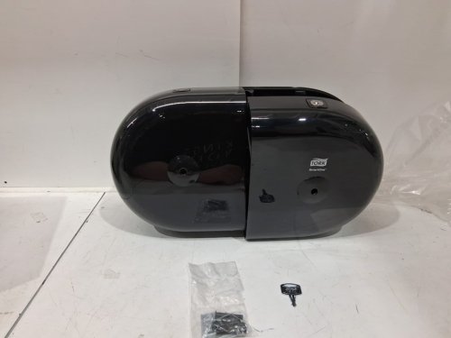 Tork SmartOne Mini Twin Toilet Roll Wall Mounted Dispenser - black - (model: 685008) image 4