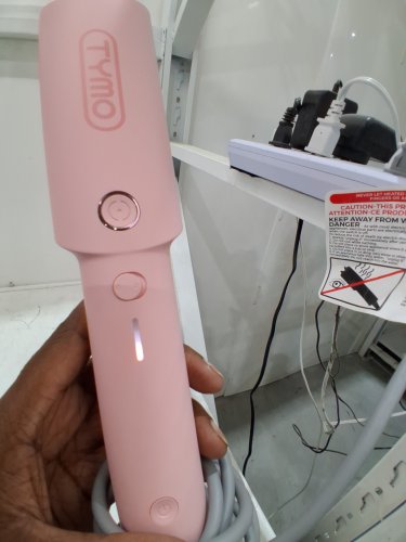 TYMO CURLPRO Automatic Rotating Curling Iron -1" - PINK (MODEL: HC503N) image 4