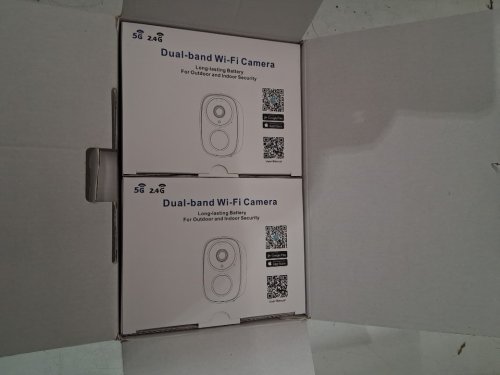 2pk HITELLARCAM 2K Wireless Waterproof dual-band wi-fi security Cameras - with 2-Way Talk and AI Motion Detection Spotlight - white image 4