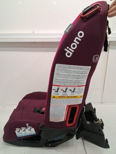 Diono Radian 3r 3-in-1 Convertible, 10 years 1 Car Seat, Slim Fit Design, Fits 3 Across - Pink Blossom (MODEL: 50624-CA-01) image 4